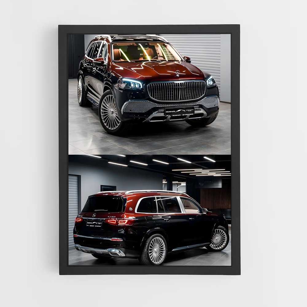 Poster Luxurious Ride – affiche Maybach (vue 2)